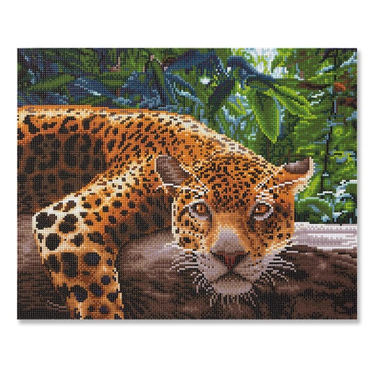 Michaels, Jaguar Diamond Art Kit by Make Market® – Category: Diamond Painting